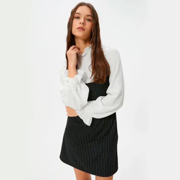 Платье для женщин Koton 4SAL80078IK XS/ Черный photo 3 Платье для женщин Koton 4SAL80078IK XS/ Черный photo 3
