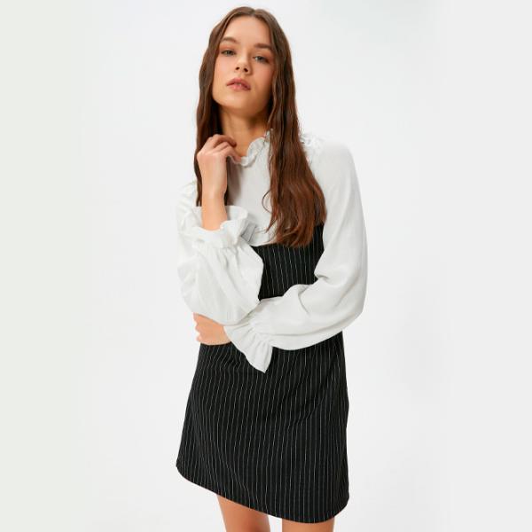 Платье для женщин Koton 4SAL80078IK XS/ Черный photo 3 Платье для женщин Koton 4SAL80078IK XS/ Черный photo 3