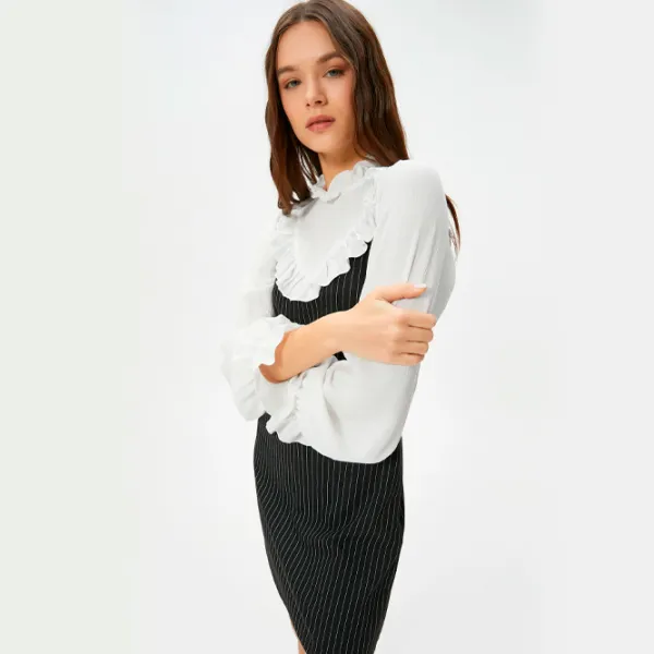 Платье для женщин Koton 4SAL80078IK XS/ Черный photo 4 Платье для женщин Koton 4SAL80078IK XS/ Черный photo 4