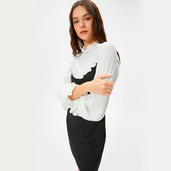 Платье для женщин Koton 4SAL80078IK XS/ Черный photo 4 Платье для женщин Koton 4SAL80078IK XS/ Черный photo 4