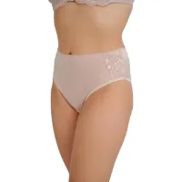 Chiloți pentru femei Fantasy 1166 2XL/ Pudra/ Tanga