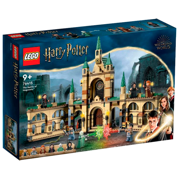 Constructor LEGO The Battle of Hogwarts Scenă din film/ Multicolor photo 1
