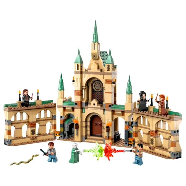Constructor LEGO The Battle of Hogwarts Scenă din film/ Multicolor photo 2