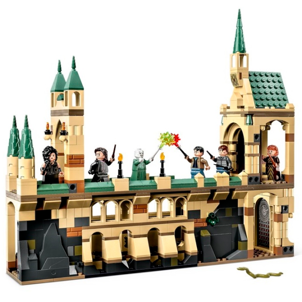 Constructor LEGO The Battle of Hogwarts Scenă din film/ Multicolor photo 4