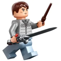 Constructor LEGO The Battle of Hogwarts Scenă din film/ Multicolor photo 6