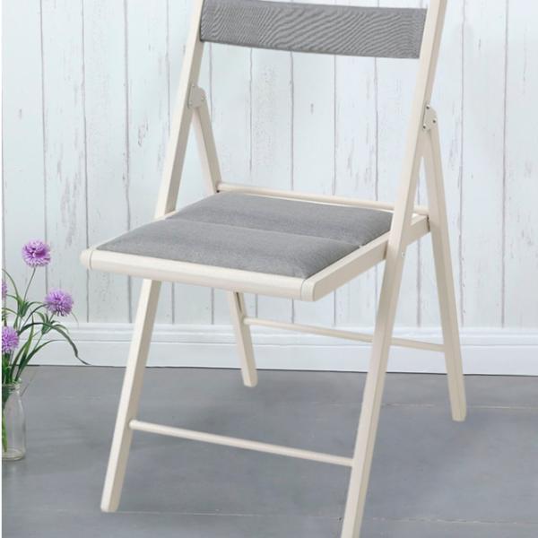 Садовый стул Ikea Frosvi Массив/ Полиэстер/ Белый Серый photo 3