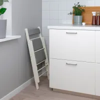 Садовый стул Ikea Frosvi Массив/ Полиэстер/ Белый Серый photo 4
