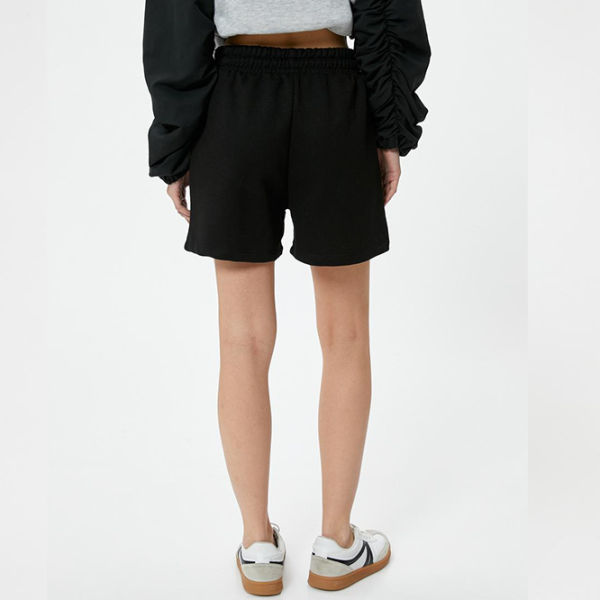 Șorți femei pentru femei Koton 4SAL40005IK S/ Black photo 4 Șorți femei pentru femei Koton 4SAL40005IK S/ Black photo 4