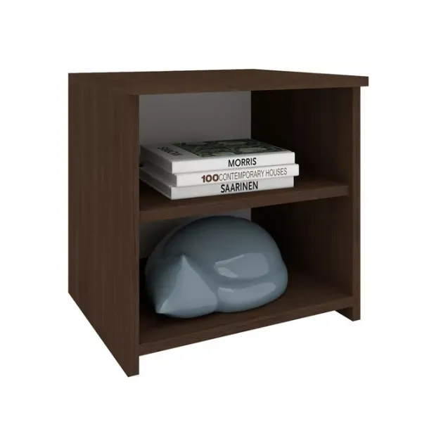 Noptiere Haaus 5660934 40 x 40 x 33/ LPAL/ Wenge photo 2