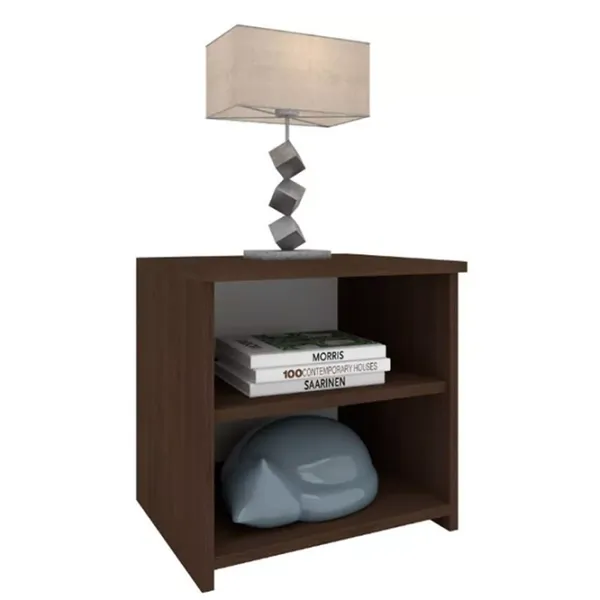 Noptiere Haaus 5660934 40 x 40 x 33/ LPAL/ Wenge photo 3