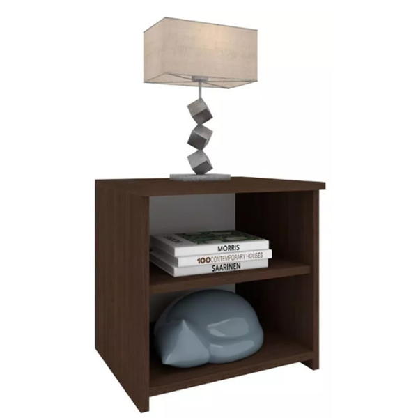 Noptiere Haaus 5660934 40 x 40 x 33/ LPAL/ Wenge photo 3