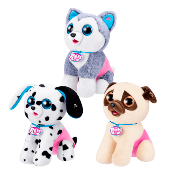 Интерактивная игрушка Baby Shark Robo Alive Zuru Pets Alive Interactive Puppy 3+/ Серый photo 1