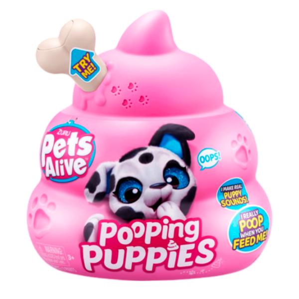 Интерактивная игрушка Baby Shark Robo Alive Zuru Pets Alive Interactive Puppy 3+/ Серый photo 2