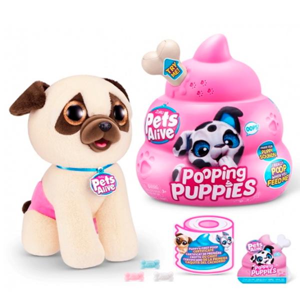 Интерактивная игрушка Baby Shark Robo Alive Zuru Pets Alive Interactive Puppy 3+/ Серый photo 4