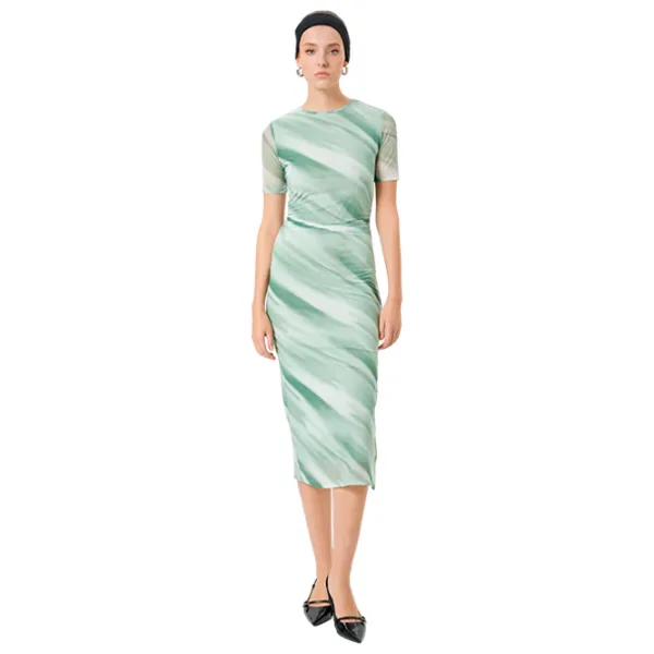 Rochie pentru femei Koton 4SAK80046EK XS/ Green photo 1