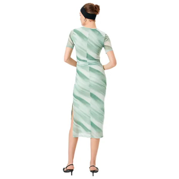 Rochie pentru femei Koton 4SAK80046EK XS/ Green photo 2