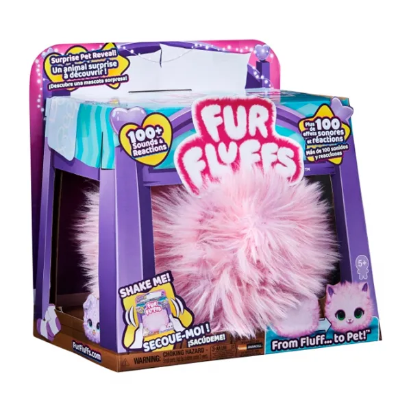 Интерактивная игрушка Fur Fluffs Fur Fluffs Interactive Kitty 5+/ Розовый photo 2 Интерактивная игрушка Fur Fluffs Fur Fluffs Interactive Kitty 5+/ Розовый photo 2