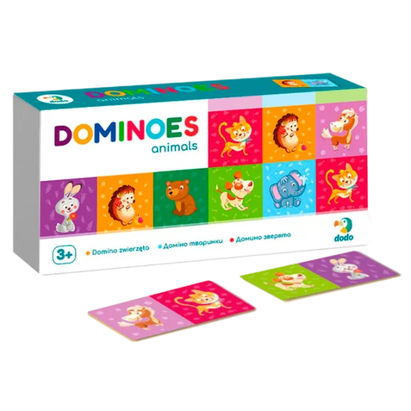 Joc de masă DoDo Dominoes animals 3+/ Domino photo 1 Joc de masă DoDo Dominoes animals 3+/ Domino photo 1