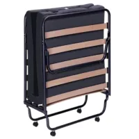 Pat pliant Nowy Styl Classic (aluminiu) Masiv/ 120 kg/ Black photo 2