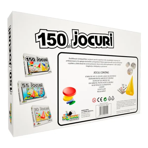 Joc de masă Noriel 150 De Jocuri Intr-Unul Singur 5+/ Dezvoltare photo 2