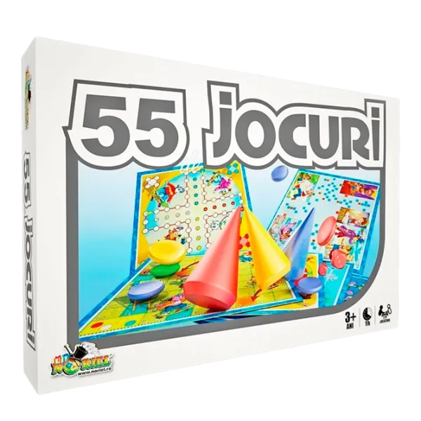 Joc de masă Noriel 55 De Jocuri Intr-Unul Singur 3+/ Dezvoltare photo 1