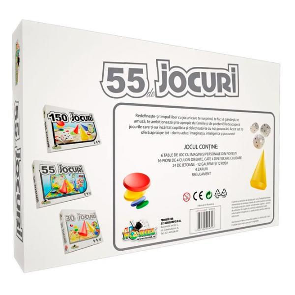 Joc de masă Noriel 55 De Jocuri Intr-Unul Singur 3+/ Dezvoltare photo 2