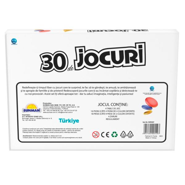 Joc de masă Noriel 30 De Jocuri Intr-Unul Singur 3+/ Dezvoltare photo 2