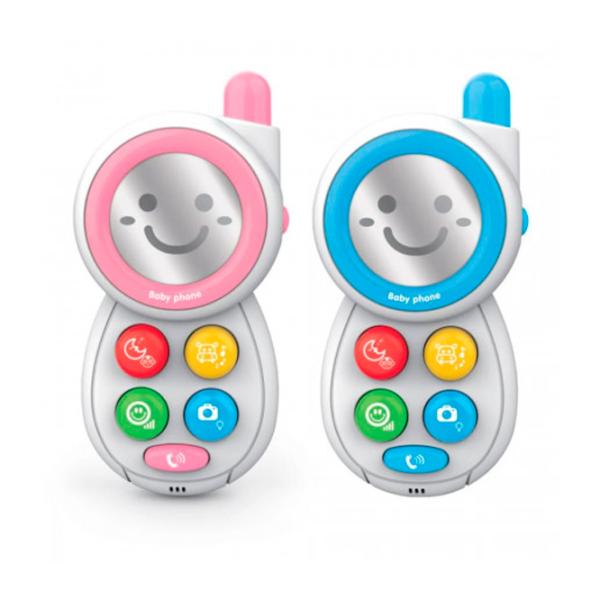 Интерактивная игрушка Noriel Minibo Telefon Muzical 12+ месяцев/ Голубой photo 2