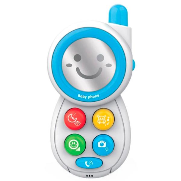 Интерактивная игрушка Noriel Minibo Telefon Muzical 12+ месяцев/ Голубой photo 4
