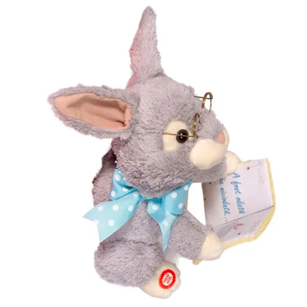 Интерактивная игрушка Noriel Noriel Pets Trancanel Iepurasul Povestitor 3+/ Серый photo 4