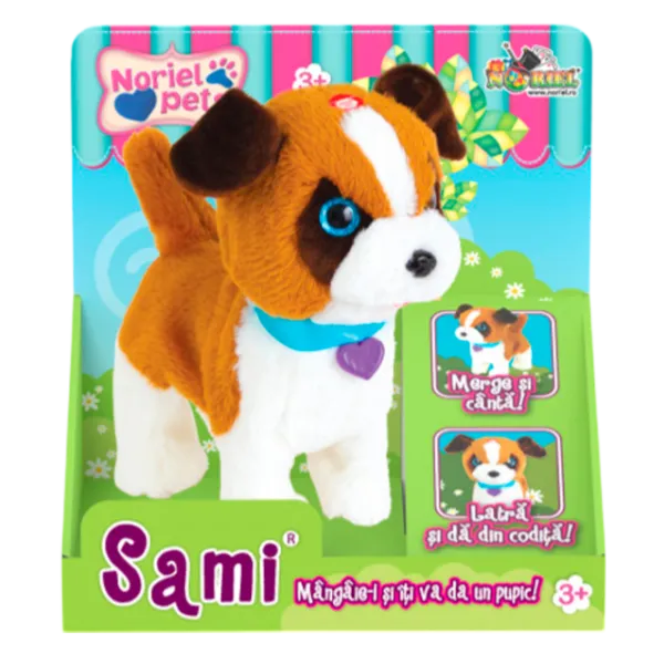 Jucărie interactivă Noriel Noriel Pets Catel Interactiv Samy 3+/ Brown photo 1