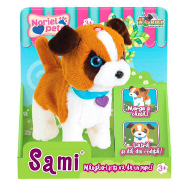 Jucărie interactivă Noriel Noriel Pets Catel Interactiv Samy 3+/ Brown photo 1