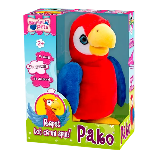 Jucărie interactivă Noriel Noriel Pets Pako 2+/ Multicolor photo 1