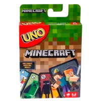 Joc de masă Mattel Uno Minecraft 7+/ Uno