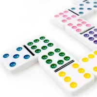 Настольная игра Tactic Domino Double 9 7+/ Домино photo 2