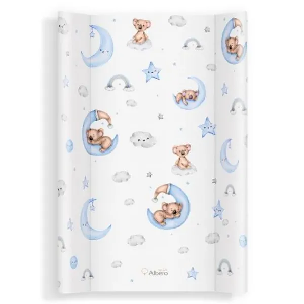 Saltea de înfăşat Albero Mio PT70 C009 Heaven World Blue Unisex/ 0+/ White photo 1 Saltea de înfăşat Albero Mio PT70 C009 Heaven World Blue Unisex/ 0+/ White photo 1