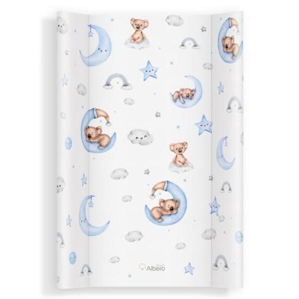 Saltea de înfăşat Albero Mio PT70 C009 Heaven World Blue Unisex/ 0+/ White photo 1 Saltea de înfăşat Albero Mio PT70 C009 Heaven World Blue Unisex/ 0+/ White photo 1