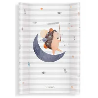 Saltea de înfăşat Albero Mio PT70 CP3 Moon hedgehog Unisex/ 0+/ Gray