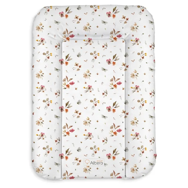 Saltea de înfăşat Albero Mio 428 Butterflies Unisex/ 0+/ White photo 1