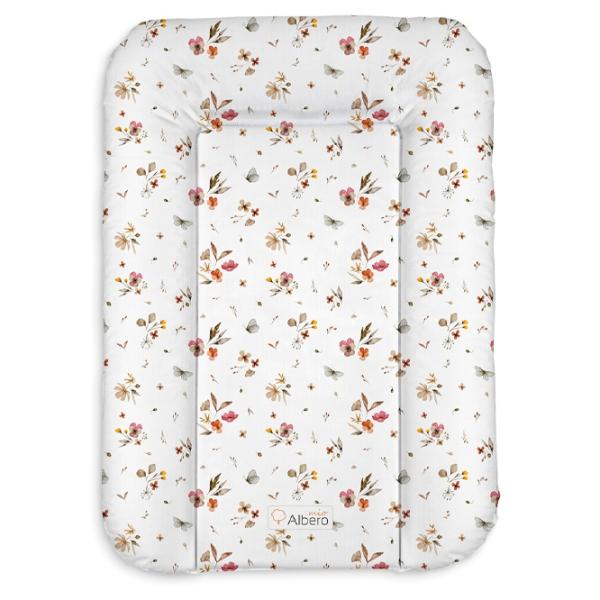 Saltea de înfăşat Albero Mio 428 Butterflies Unisex/ 0+/ White photo 1