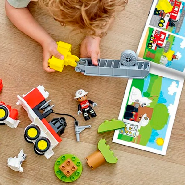 Constructor LEGO Fire Truck Clasic/ Multicolor photo 13