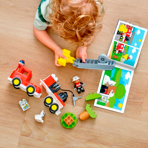 Constructor LEGO Fire Truck Clasic/ Multicolor photo 14