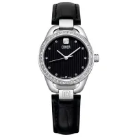 Наручные часы для женщин Cover CO167.ST1LBK/ SW Кварцевый/ 30 мм