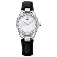Ceas de mână pentru femei Cover CO167.ST2LBK/ SW Cuarț/ 30 mm