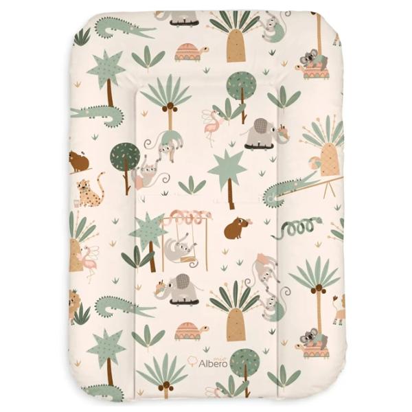 Saltea de înfăşat Albero Mio CP4 Tropic fun Unisex/ 0+/ Beige photo 1