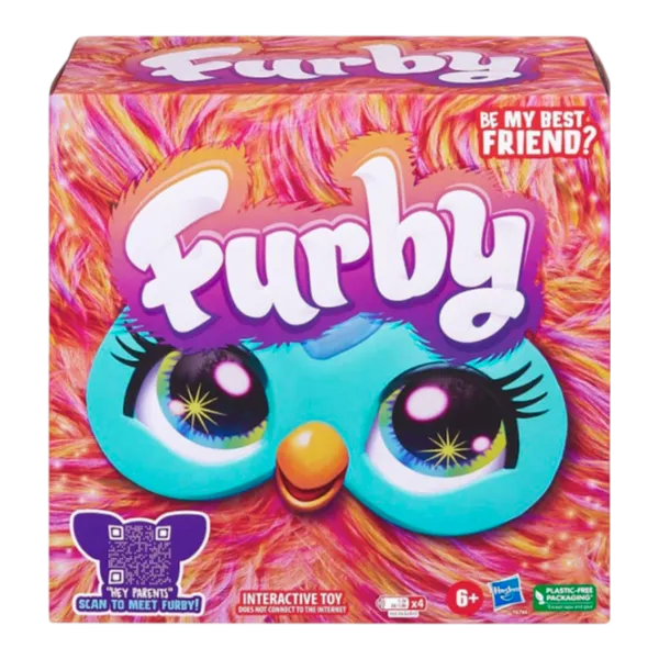Jucărie interactivă Hasbro Furby F6744 F6744 6+/ Coral photo 1