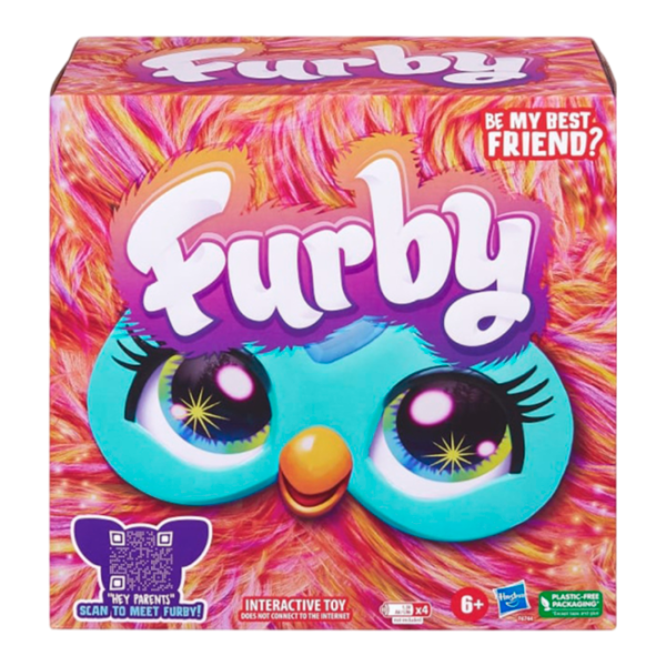 Jucărie interactivă Hasbro Furby F6744 F6744 6+/ Coral photo 1