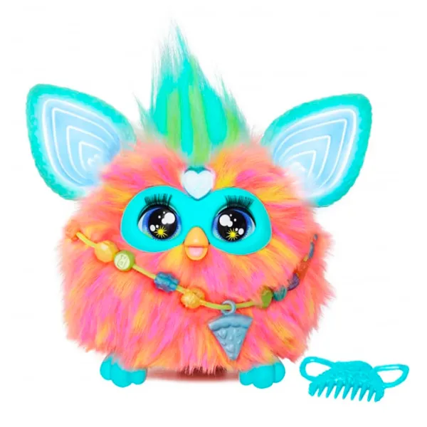 Jucărie interactivă Hasbro Furby F6744 F6744 6+/ Coral photo 2