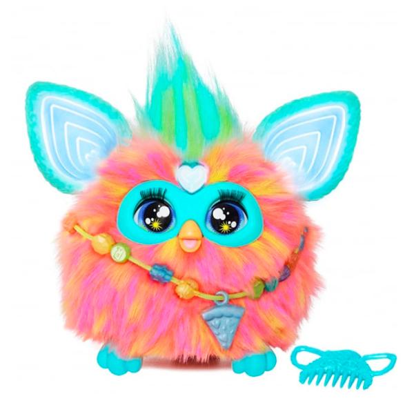 Jucărie interactivă Hasbro Furby F6744 F6744 6+/ Coral photo 2