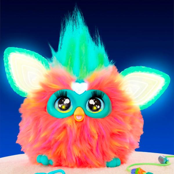 Jucărie interactivă Hasbro Furby F6744 F6744 6+/ Coral photo 4